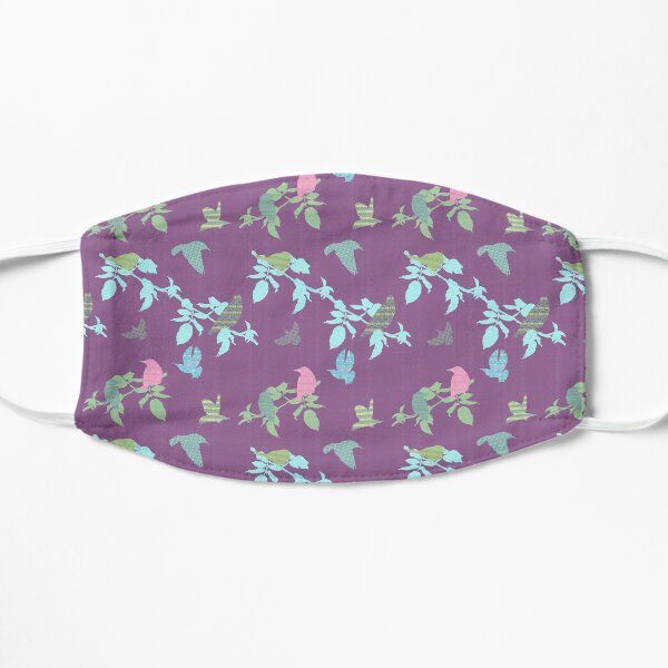 Shetland Starling - purple background Mask