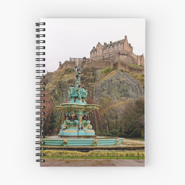 Item preview, Edinburgh Castle & The Ross Fountain designed and sold by GillyMc.