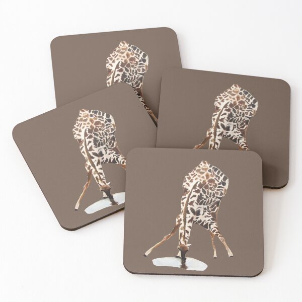 Item preview, Copy of  A Giraffe Drinking From A Puddle designed and sold by AbbysArtz.