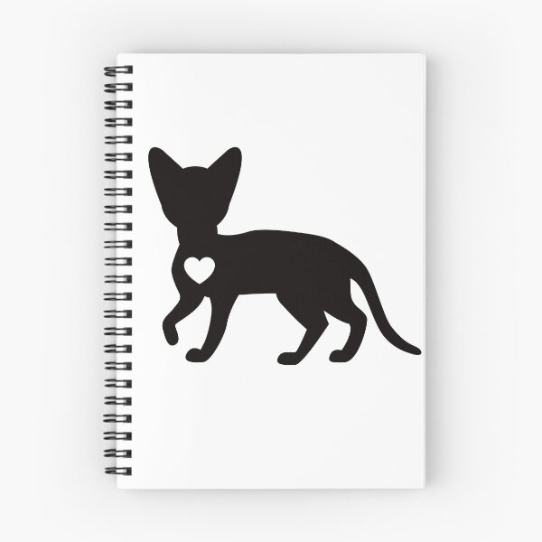 Item preview, ABYSSINIAN CAT BLACK HEART ART GIFT designed and sold by alaechamlal.