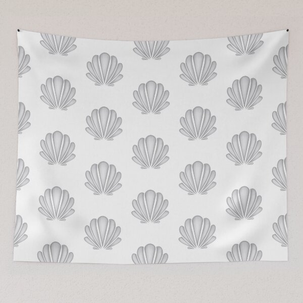 Item preview, Seashell Chic White Design  designed and sold by laurasgallery.