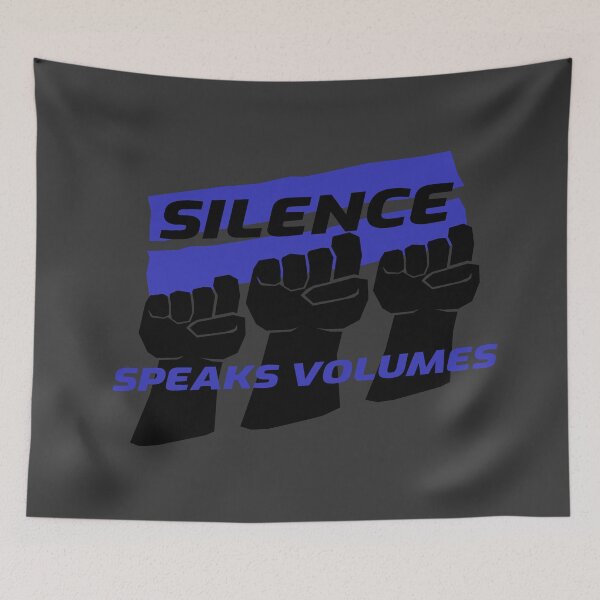Item preview, Silence Speaks Volumes designed and sold by JAMMCREATIONS.