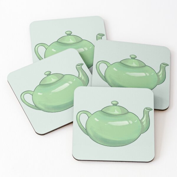Item preview, Jim's Secret Santa Teapot designed and sold by RebekahLynne.