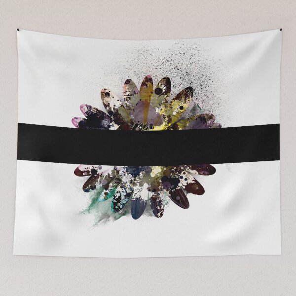 Item preview, Daisy Splatter Abstract Graffiti Flower Paint designed and sold by kaydaco.