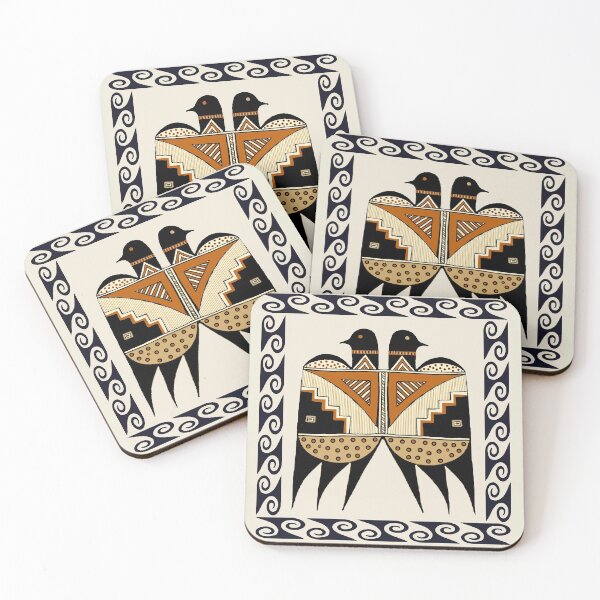 Item preview, Mimbres Indian Twin Birds designed and sold by Esprit-Mystique.