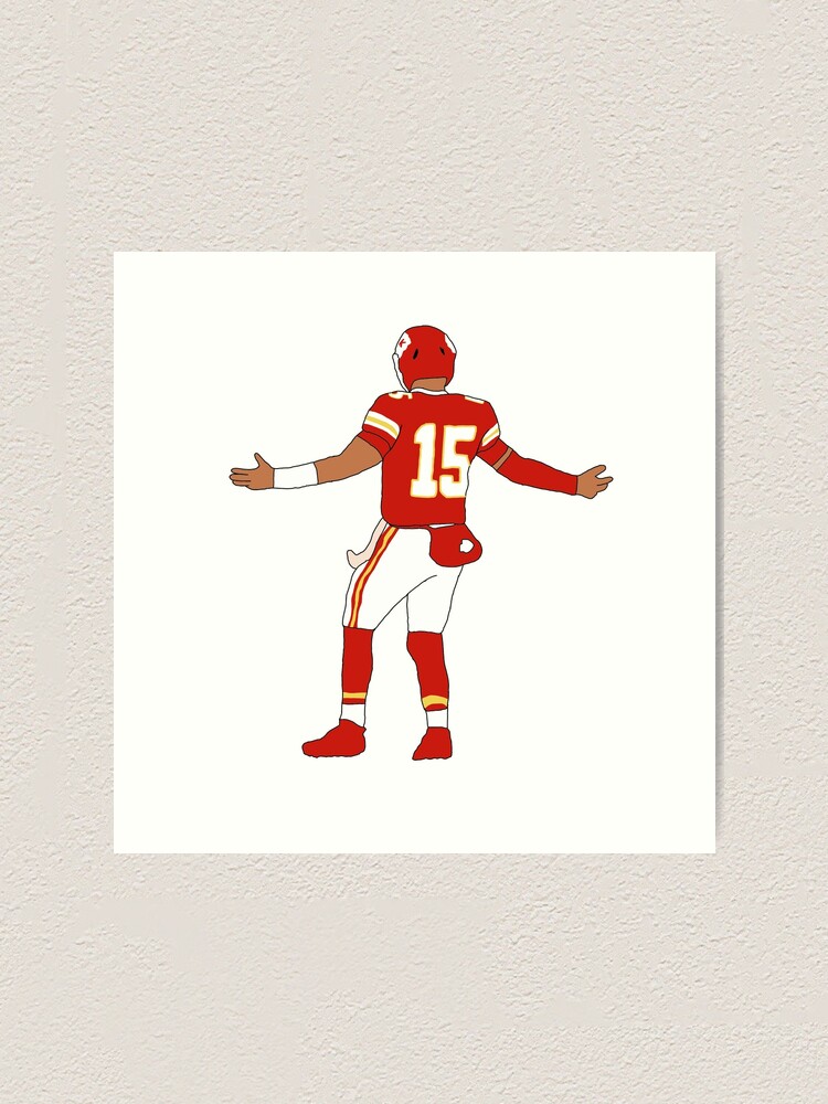 PATRICK MAHOMES Kansas City Chiefs Super Bowl Flex Sticker 