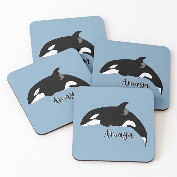 Item preview, Amaya Orca with Name designed and sold by finsandflukes.