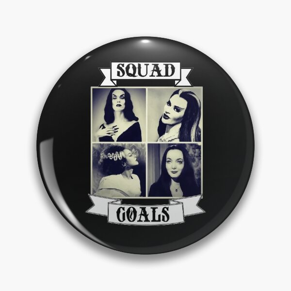 Item preview, Squad Goals Vampira Morticia Adams Lily Munster Bride of Frankenstein Gothic  designed and sold by arrowroottees.