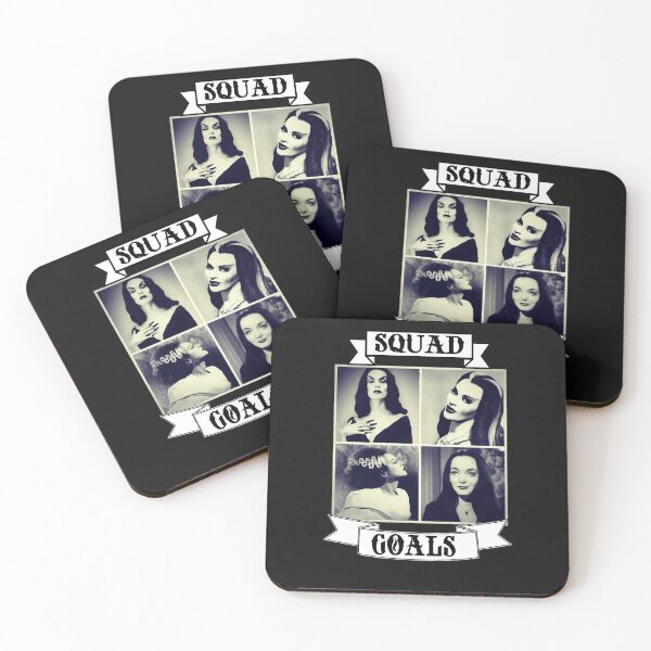 Item preview, Squad Goals Vampira Morticia Adams Lily Munster Bride of Frankenstein Gothic  designed and sold by arrowroottees.