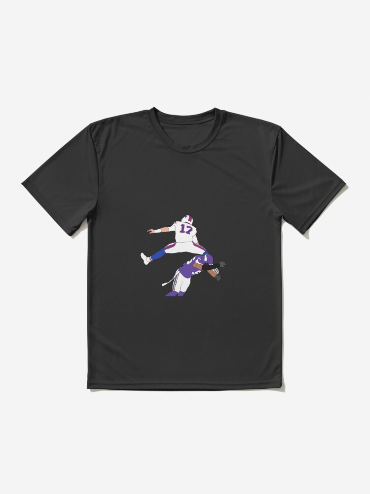 Josh Allen Hurdle Buffalo Bills Tshirt - newgraphictees.com Josh Allen  Hurdle Buffalo Bills Tshirt