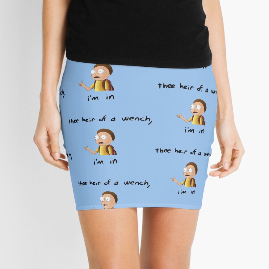 Rick and Morty TM - I’m In Mini Skirt
