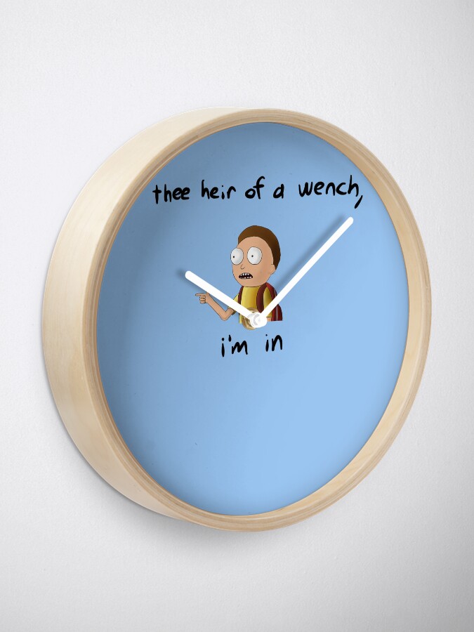 Alternate view of Rick and Morty TM - I’m In Clock