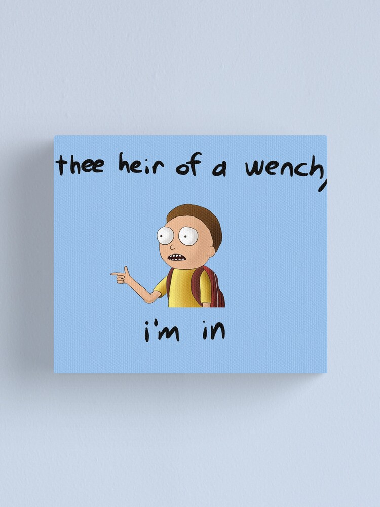 Alternate view of Rick and Morty TM - I’m In Canvas Print