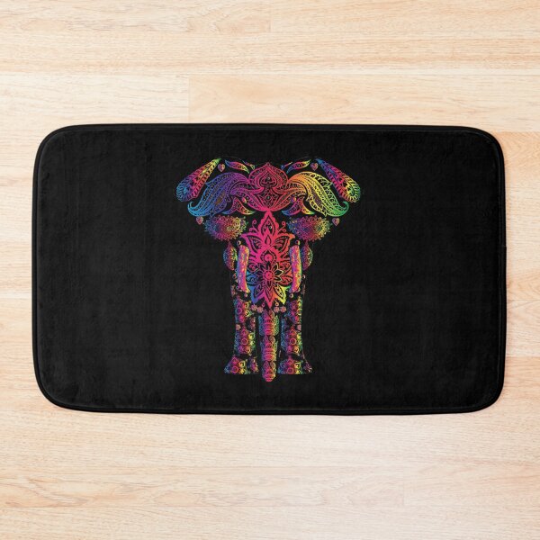 Item preview, rainbow elephant zen meditation hindu designed and sold by libs182.