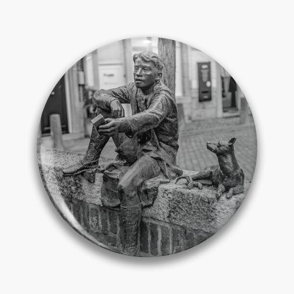 Item preview, Statue of boy and dog designed and sold by yackers1.