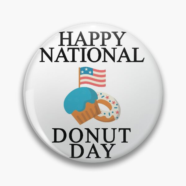 Item preview, National donut day T-Shirt designed and sold by mimou1010.