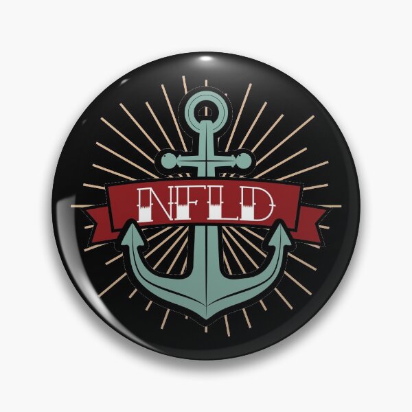 Item preview, Newfoundland Retro Anchor || Newfoundland Clothing designed and sold by SaltWaterOre.