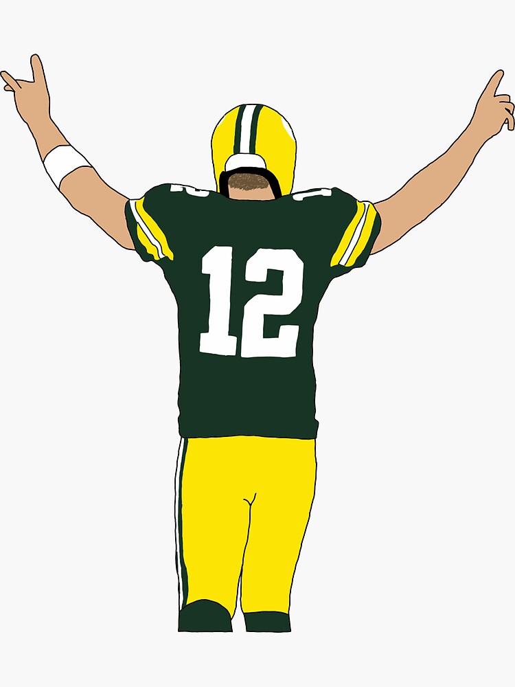 Aaron Rodgers Green Bay Watercolor Art Shirt