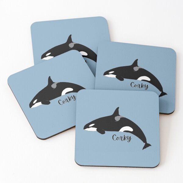 Item preview, Corky Orca with Name designed and sold by finsandflukes.