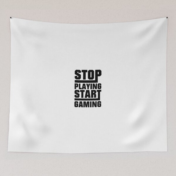 Item preview, Stop playing start gaming designed and sold by MrERNST.