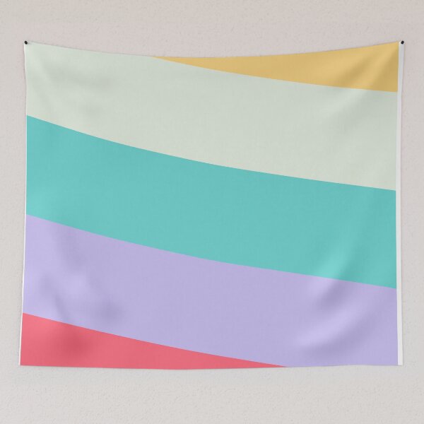 Item preview, Multicolored Striped Retro Style Vintage Stripes designed and sold by DinoSpirit.