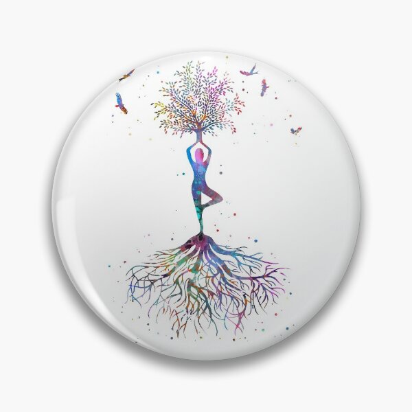 Item preview, Yoga tree designed and sold by Rosaliartbook.