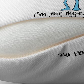 Alternate view of I’m Mr Meeseeks, look at me Floor Pillow