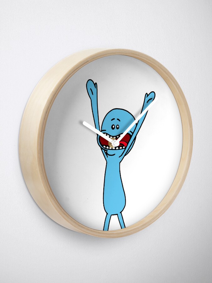 Alternate view of I’m Mr Meeseeks, look at me Clock