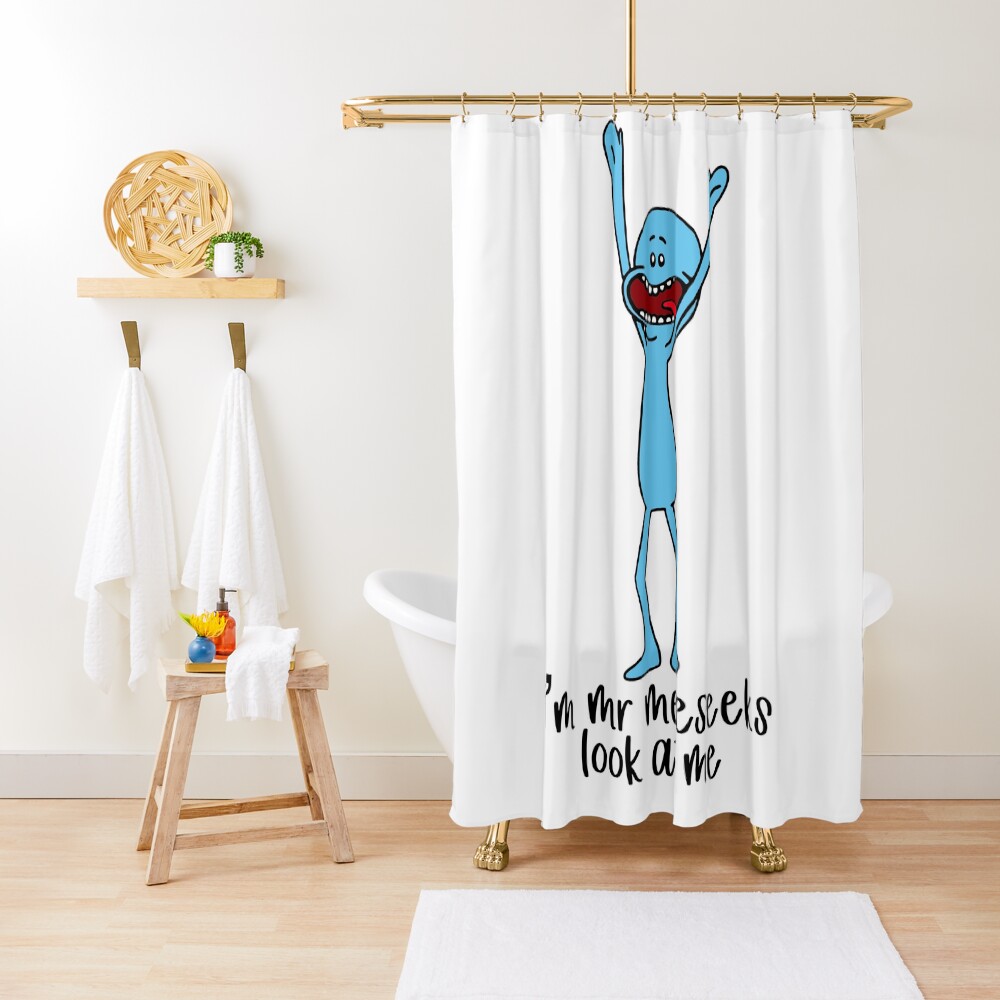 I’m Mr Meeseeks, look at me Shower Curtain