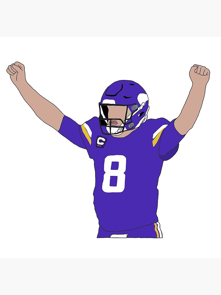 Minnesota Vikings Adam Thielen Shower Curtain for Sale by phinsup