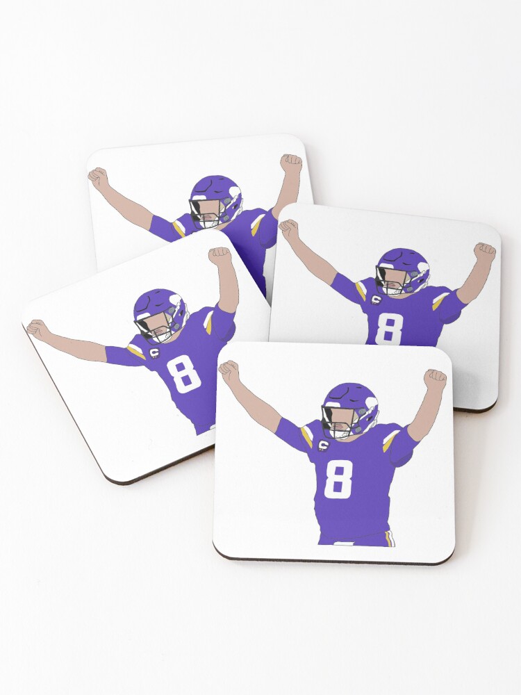 Minnesota Viking Kirk Cousins | Coasters (Set of 4)