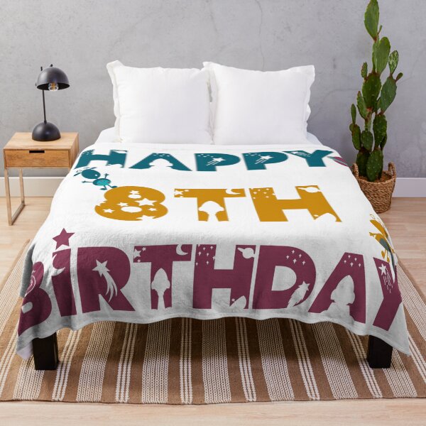 Item preview, Happy 8th Birthday space, Alien designed and sold by marosharaf.