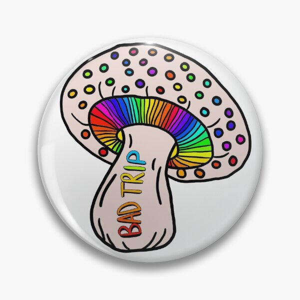 Item preview, Bad Trip Rainbow Shroom  designed and sold by Arantzamata.