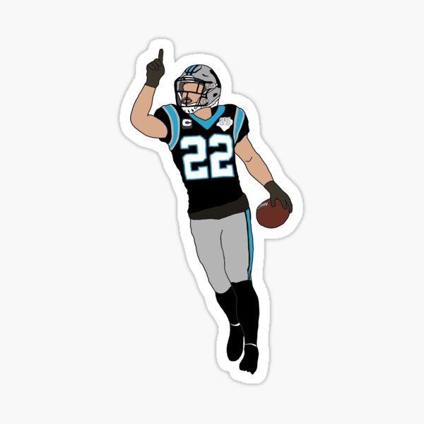 johnnystackart Christian McCaffrey CMC Jersey SF Shirt Sticker