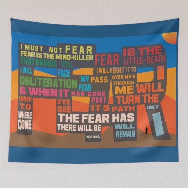 Item preview, Fear Is The Mind Killer... Frank Herberts Dune designed and sold by ZEDorDEAD.
