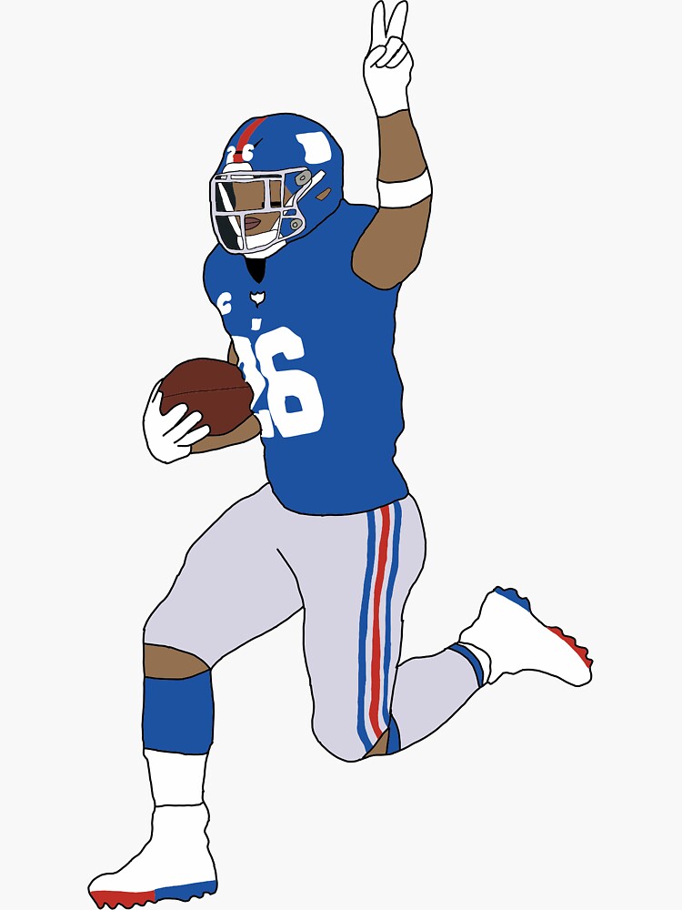 New York Giants Saquon Barkley Sticker for Sale by phinsup