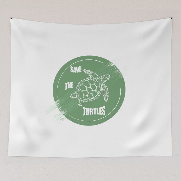 Item preview, Save the Turtles - Digital Art designed and sold by KeysDrawings.