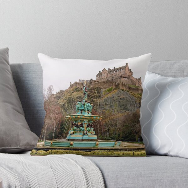 Item preview, Edinburgh Castle & The Ross Fountain designed and sold by GillyMc.