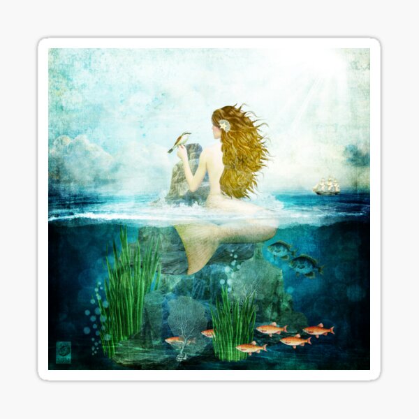 The Mermaid Sticker