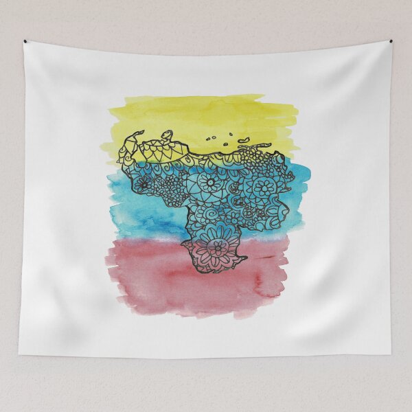 Item preview, Venezuela zentangle designed and sold by Jimenarte.