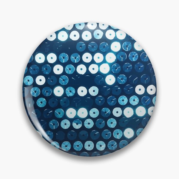 Item preview,  shiny blue sequins print designed and sold by Gossip Rag.