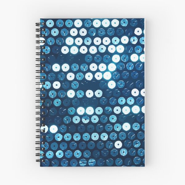 Item preview, shiny blue sequins print designed and sold by Gossip Rag.