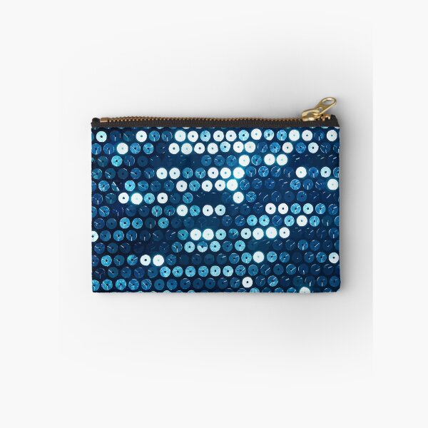 Item preview, shiny blue sequins print designed and sold by Gossip Rag.