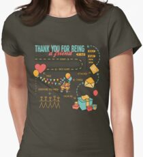 Pals and Confidants Women's Fitted T-Shirt