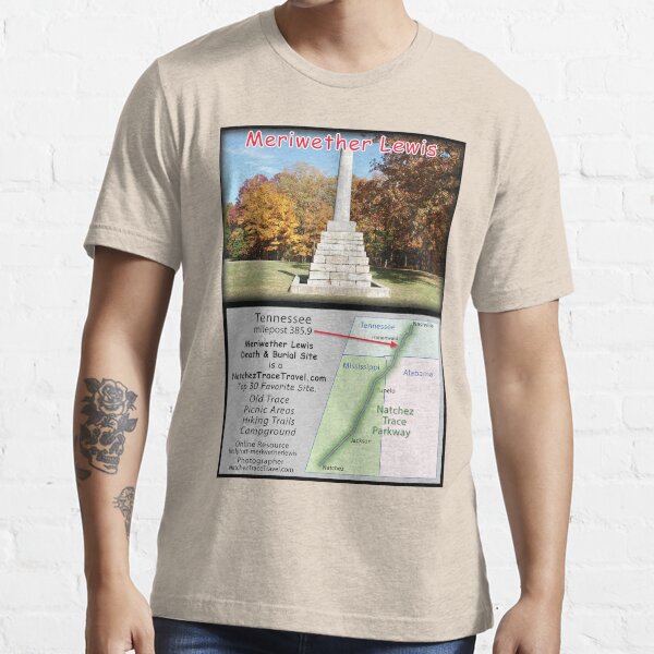 Meriwether Lewis Death & Burial Site (fall) on the Natchez Trace Parkway. Essential T-Shirt