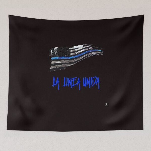 Item preview, The United Thin Blue Line - Support LEO designed and sold by PowerfulPrinted.
