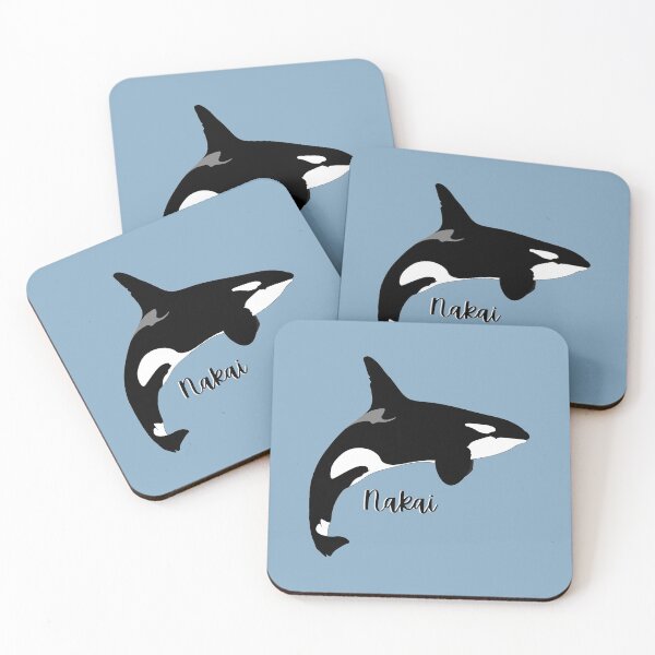 Item preview, Nakai Orca with Name designed and sold by finsandflukes.