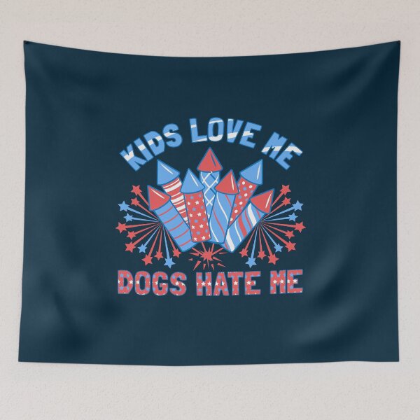 Item preview, Pyrotechnics Fireworks - Kids Love Me Dogs Hate Me designed and sold by Maria Garcia.