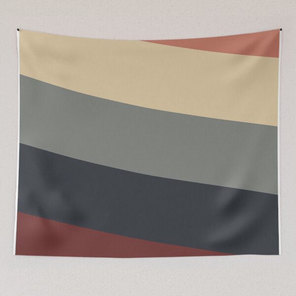 Item preview, Multicolored Striped Retro Style Vintage Stripes designed and sold by DinoSpirit.