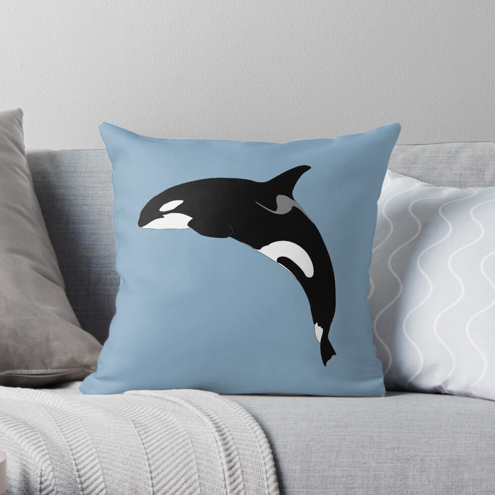 gang orca body pillow